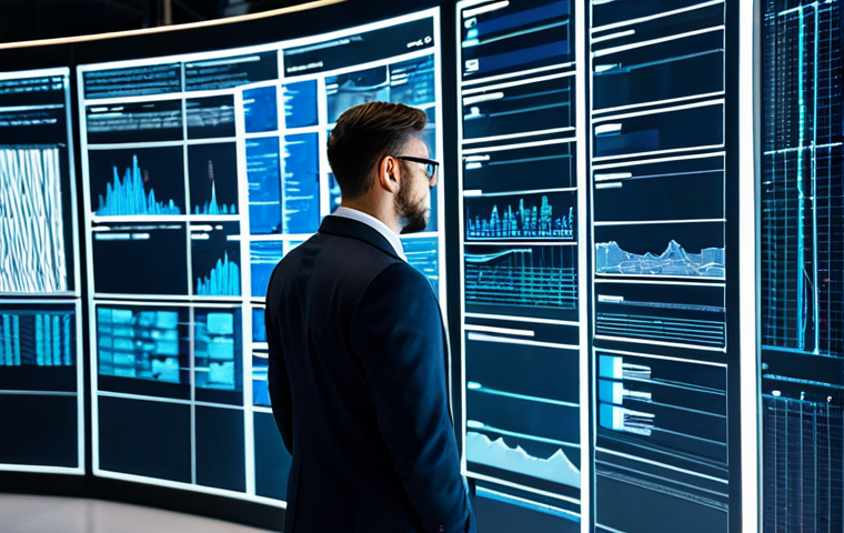 A professional project manager, fully clothed in a modest business suit, standing confidently in a modern, well-lit tech office. They are looking at a large holographic display showing complex cloud architecture diagrams and agile project timelines. The background features sleek server racks and subtle digital network lines. The focus is on strategic oversight and innovative technology. Perfect anatomy, correct proportions, natural pose, well-formed hands, proper finger count. Professional photography, high quality, sharp focus, vibrant colors, safe for work, appropriate content, professional dress.
